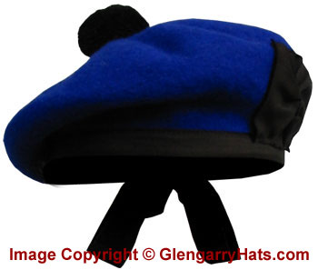 Royal Blue Balmoral Hat