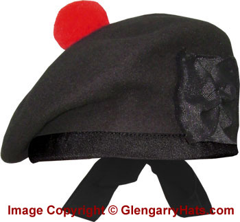 Black Balmoral Hat