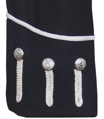 Dark Blue Pipe Band Doublet - Image 3