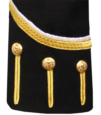 Black Pipe Band Doublet - Image 3