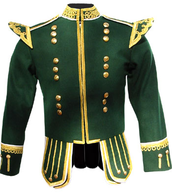 Green Pipe Band Doublet