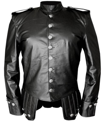 Black Leather Doublet