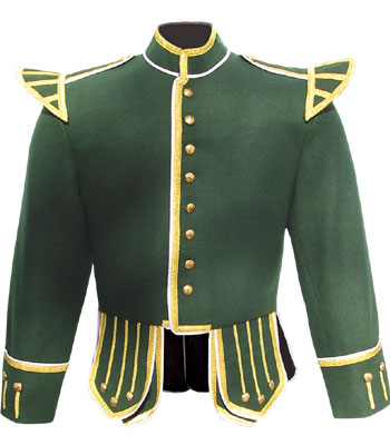 Green Pipe Band Doublet