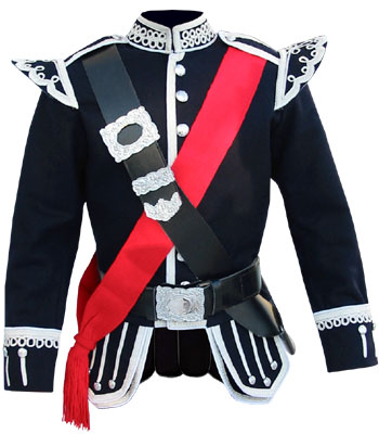 Navy Blue Pipe Band Doublet