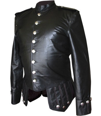 Black Leather Doublet - Image 3