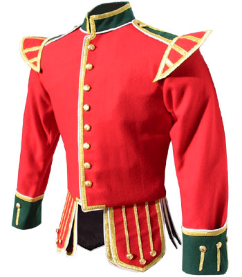 Red / Green Pipe Band Doublet