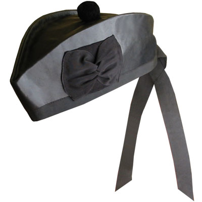 Black Glengarry Hat