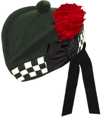 "Special Forces" Green Glengarry Hat