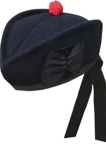 Navy Glengarry Hat