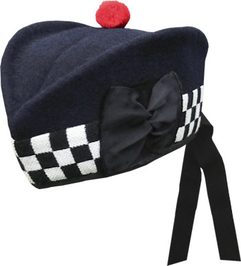 Police Band Navy Glengarry Hat