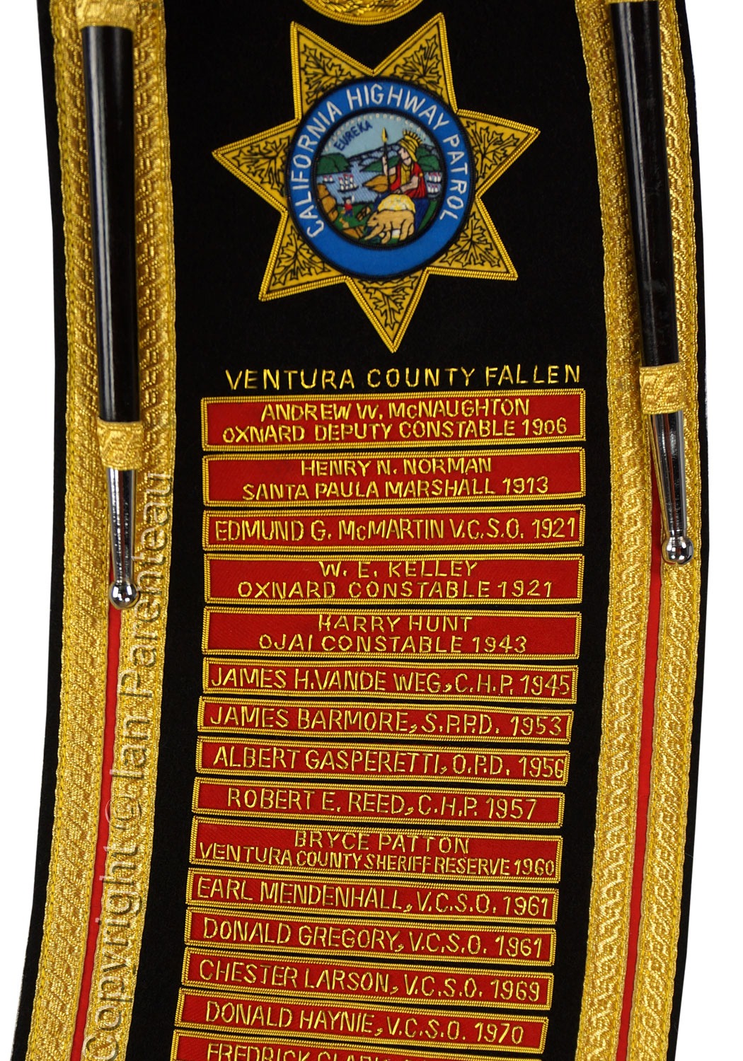 Custom Made Drum Major Baldric Sashes - Image 5