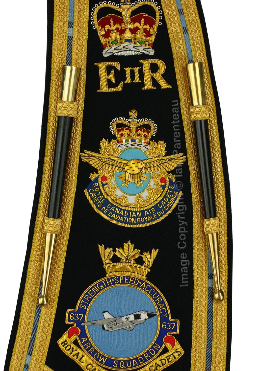 Custom Made Drum Major Baldric Sashes - Image 5