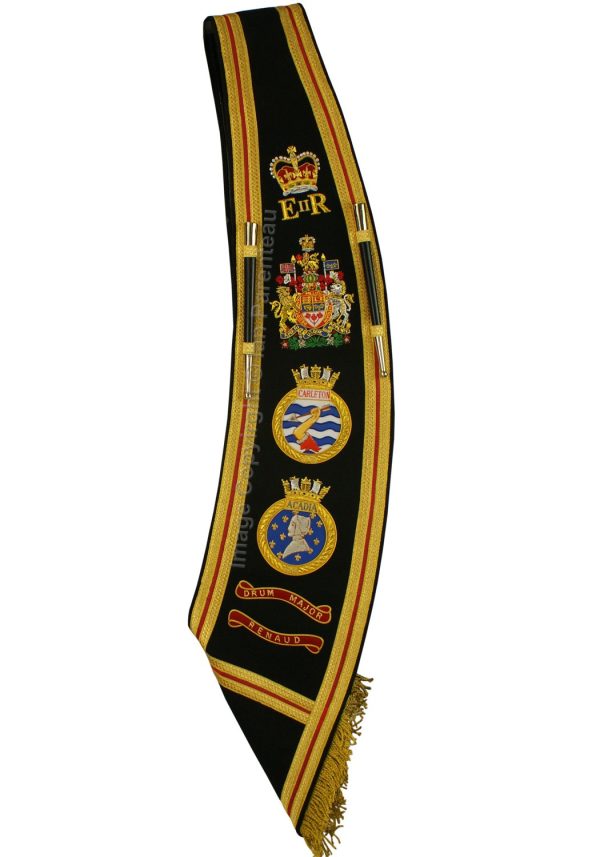 Custom Made Drum Major Baldric Sashes