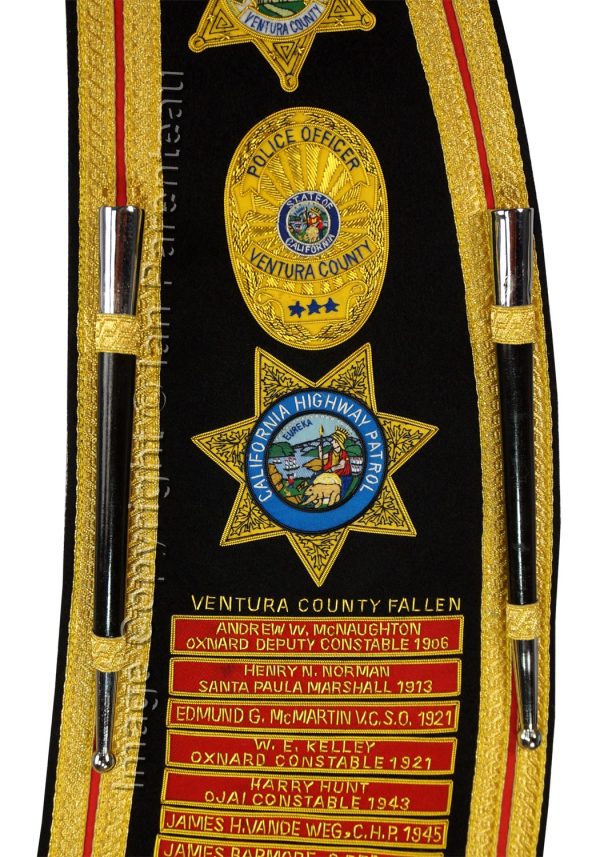 Custom Made Drum Major Baldric Sashes
