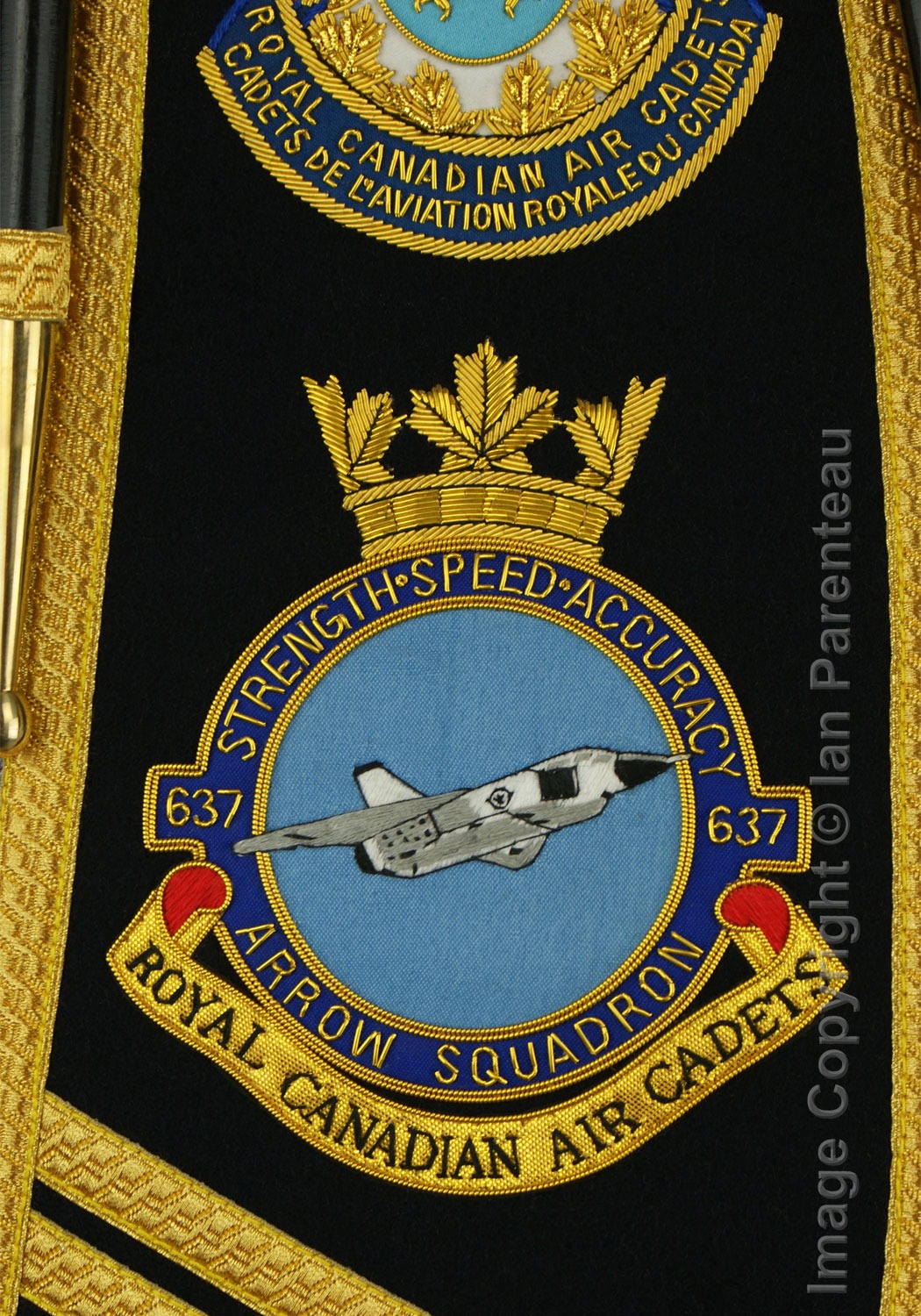 Custom Made Drum Major Baldric Sashes - Image 4