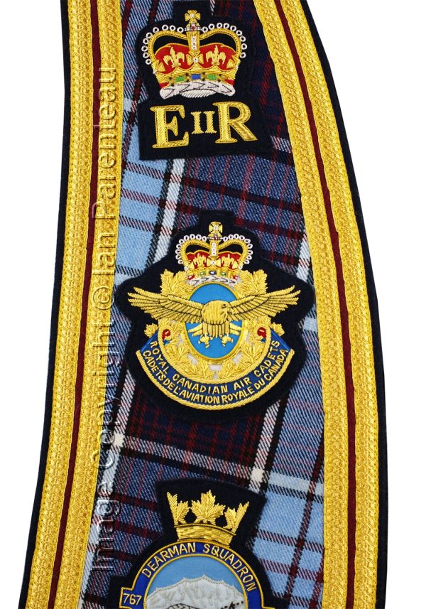 Custom Made Drum Major Baldric Sashes