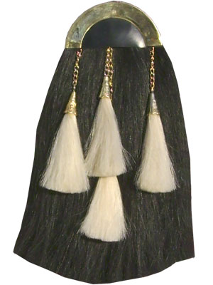 Clan MacKenzie 4 Tassel Horsehair Sporran