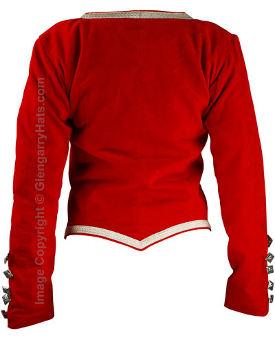 Red Velvet Highland Dance Jacket