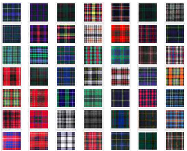 Acrylic Wool Tartan Bow Tie