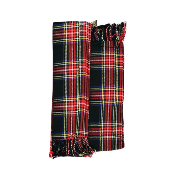 Acrylic Wool Tartan Piper Plaid 3-1/2 Yard Pleated 13oz