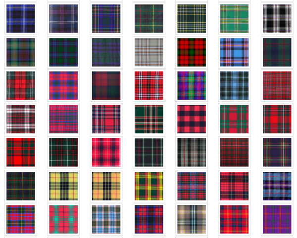 Acrylic Wool Tartan Neck Tie
